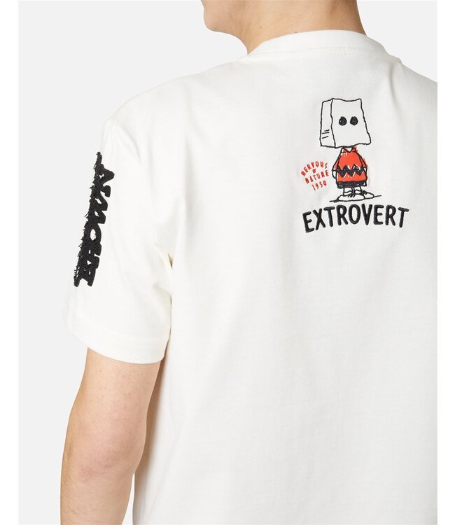 ICEBERG Tee Peanuts a Good Grief-Of white