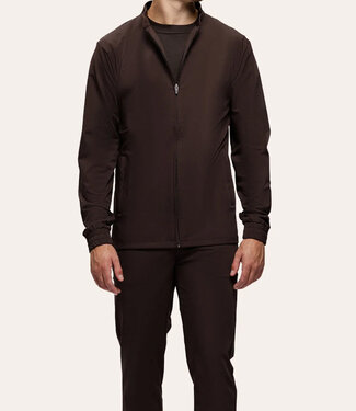 'TriaD'oro' Tracksuit Jacket-Brown