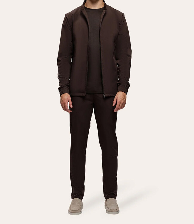 'TriaD'oro' Tracksuit Jacket-Brown