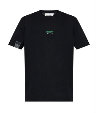 ICEBERG TEE Telephone back print-Black