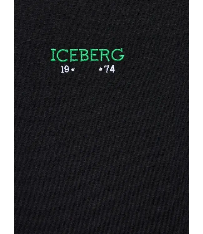 ICEBERG TEE Telephone back print-Black