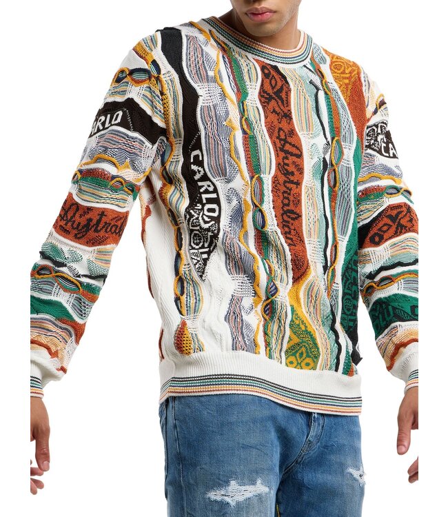 Carlo colucci Sweater Austrailian -Multi color