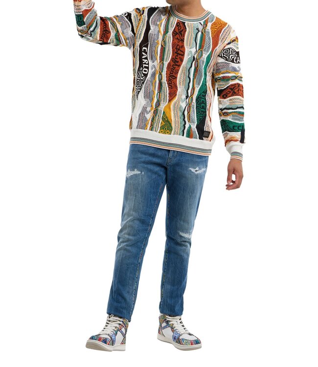 Carlo colucci Sweater Austrailian -Multi color