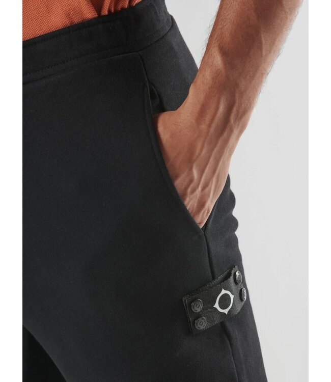Ma.Strum Neo Track pants-Jet Black