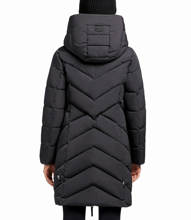 KHUJO Darka2 Coat-Black