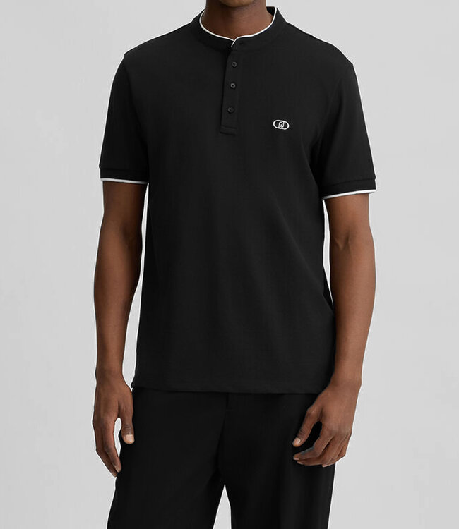 LiuJo Button T-shirt-Black