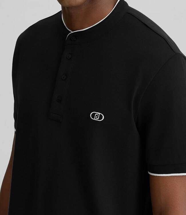 LiuJo Button T-shirt-Black