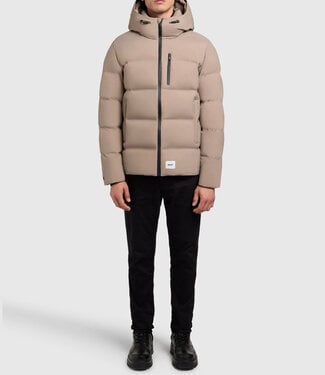 KHUJO Men Jacket Silas-Greige
