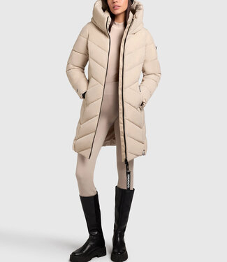 KHUJO Darka Coat-Beige