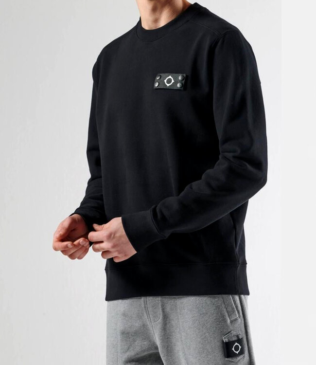 Ma.Strum Neo Sweater-Jet Black