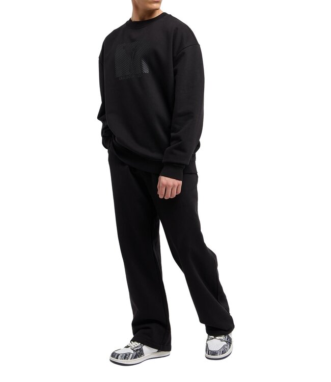 Carlo colucci Sweatshirt Basic line-Black