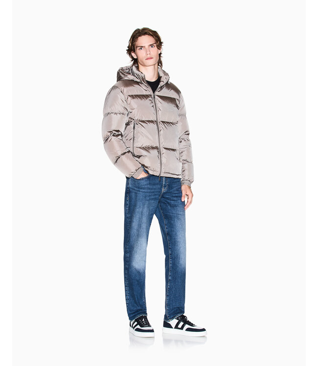 ARMANI EXCHANGE Padded Jacket-Taupe