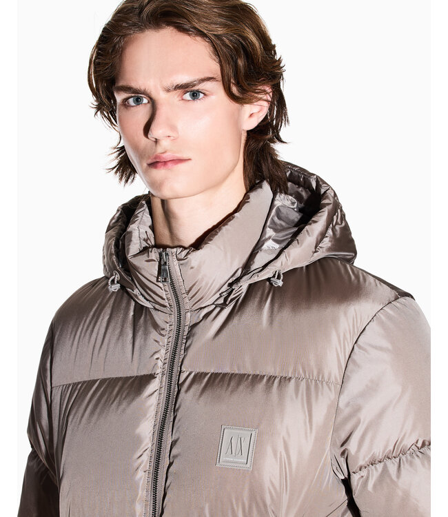 ARMANI EXCHANGE Padded Jacket-Taupe