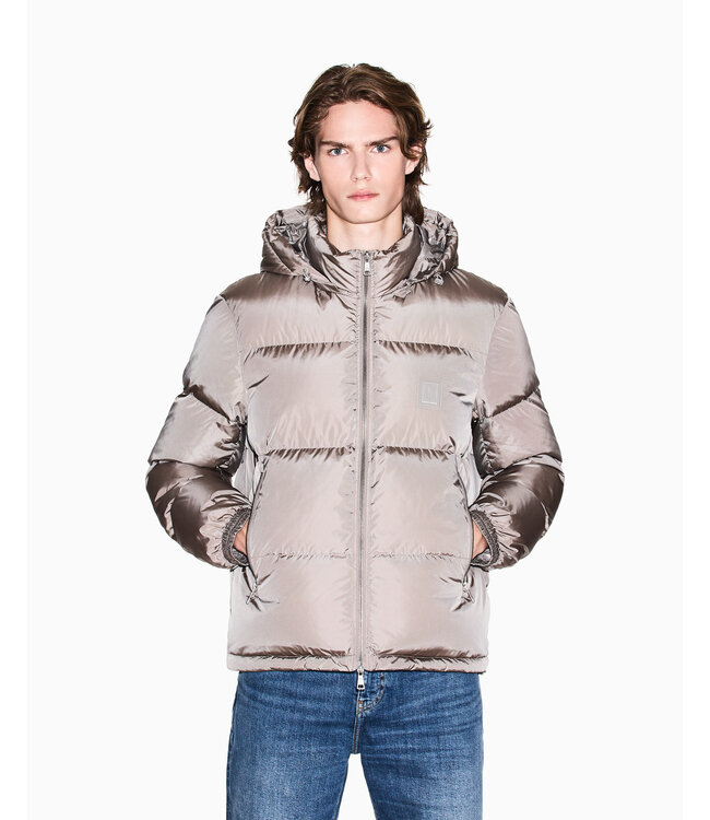 ARMANI EXCHANGE Padded Jacket-Taupe