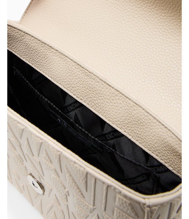 ARMANI EXCHANGE Crossbody Allover-Creme-XW001577