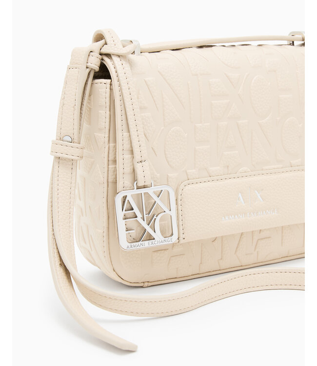 ARMANI EXCHANGE Crossbody Allover-Creme-XW001577