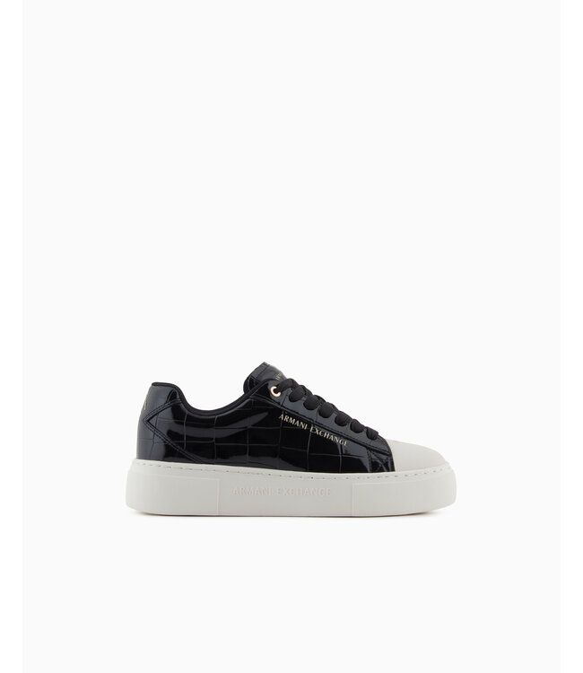 ARMANI EXCHANGE Wmn Sneaker-Black