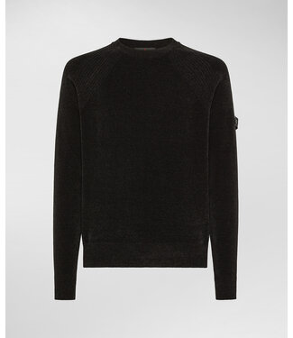 Peuterey Sironi Chenille Sweater -Black