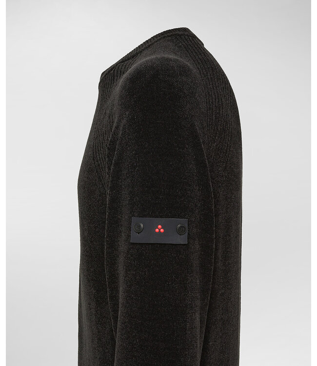 Peuterey Sironi Chenille Sweater -Black