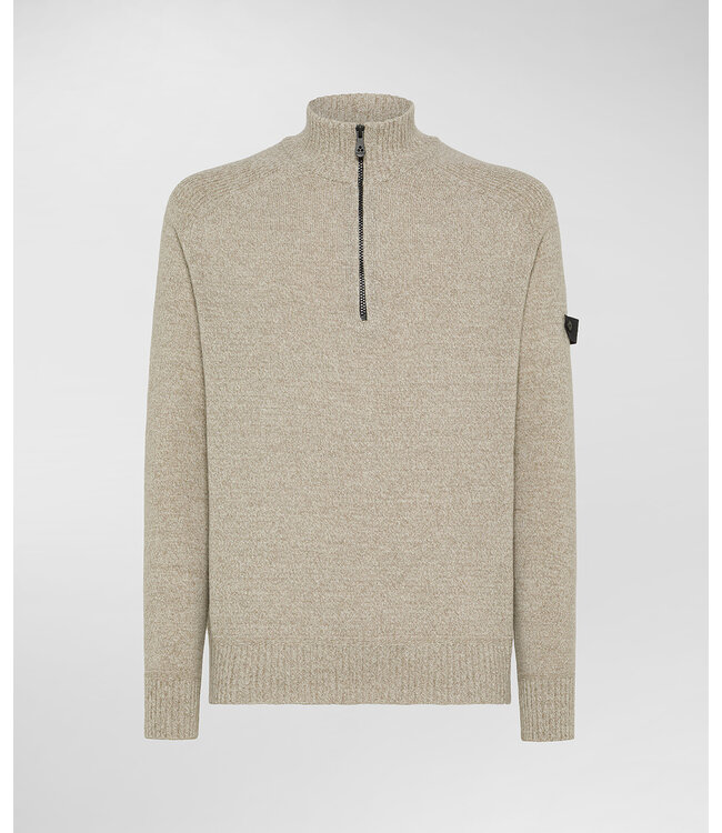 Peuterey Braille Sweater Braille-Ameretto mouline