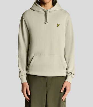 Lyle & Scott Pullover Hoodie-Grey taupe
