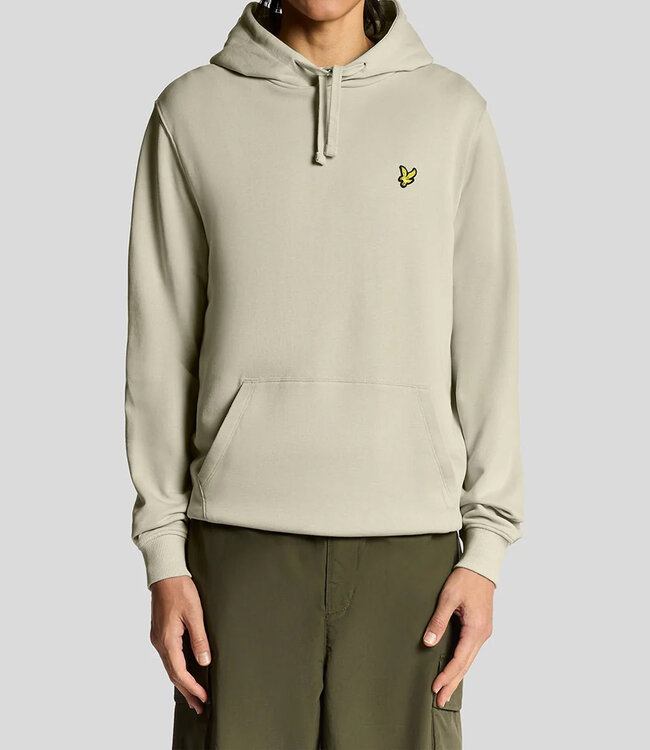Lyle & Scott Pullover Hoodie-Grey taupe