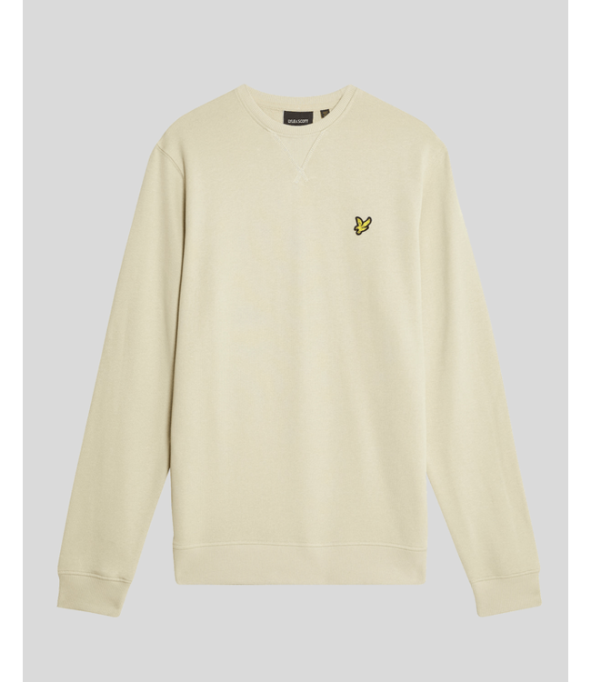 Lyle & Scott Crew Neck Sweatshirt-Grey taupe
