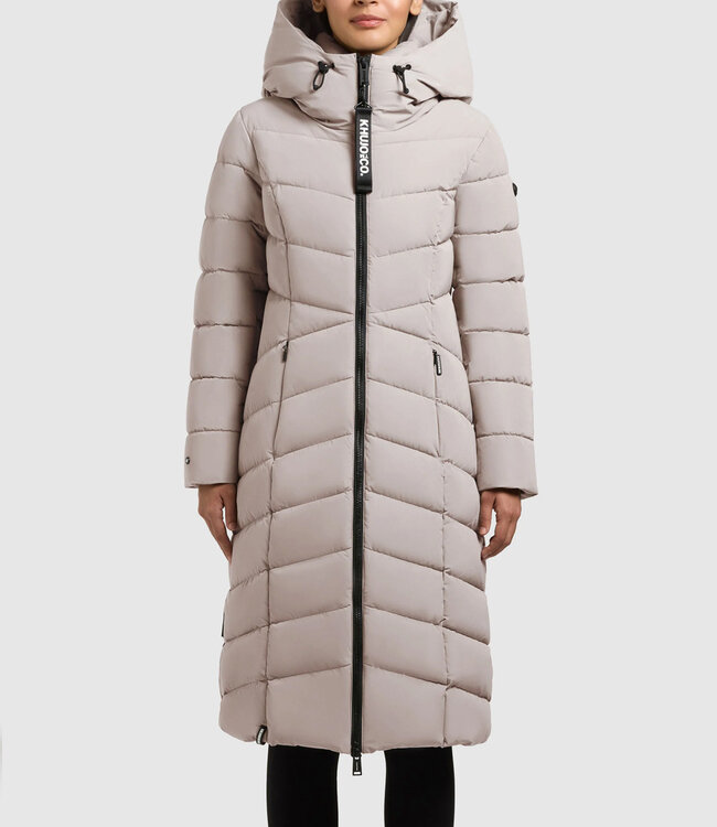 KHUJO Woman Coat Tamke-Beige