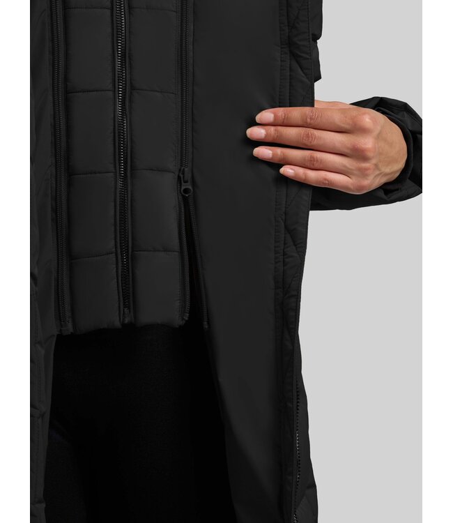 KHUJO Woman Coat Tamke-Black