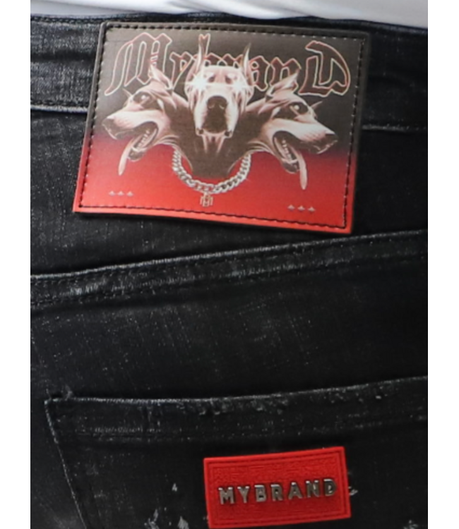 Mybrand DOBBERMAN JEANS-BLACK