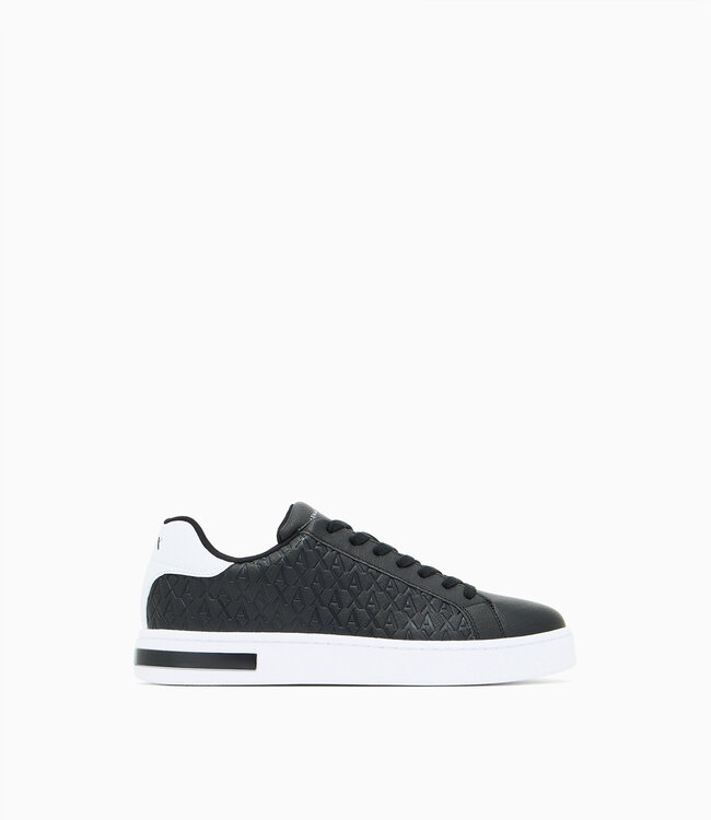 ARMANI EXCHANGE Technical fabric sneakers-Black