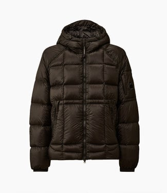 C.P Company Shell Hooded Down Puffer- Black