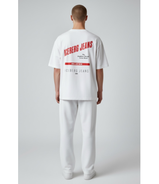 Iceberg Jeans Tee Back Print-White