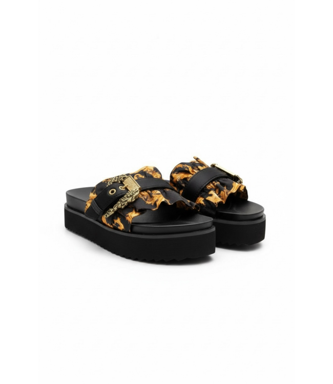 Versace Jeans couture Bucket Slide Satin-Baroque