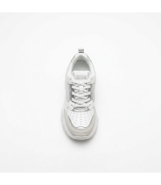 Versace Jeans couture Speedtrack Sneaker-White Silver