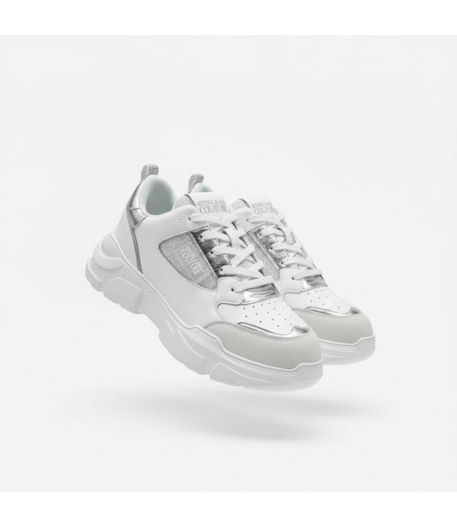Versace Jeans couture Speedtrack Sneaker-White Silver