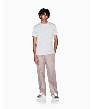 ARMANI EXCHANGE Mini Logo Cotton Tee-Gun metal