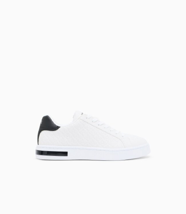 ARMANI EXCHANGE Technical fabric sneakers-White