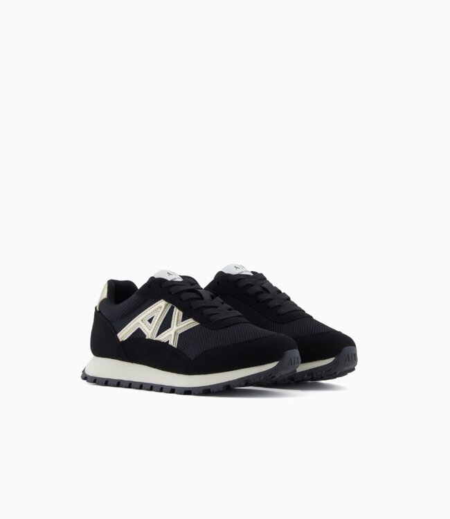 ARMANI EXCHANGE Sneaker Contrast logo-Black