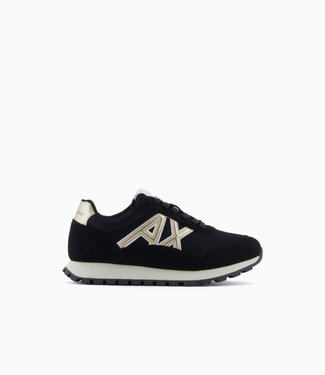 ARMANI EXCHANGE Sneaker Contrast logo-Black