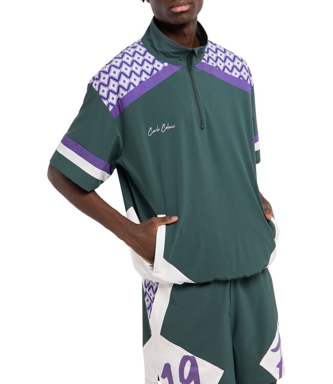 Carlo colucci Tracksuit Shirt-Bottle green