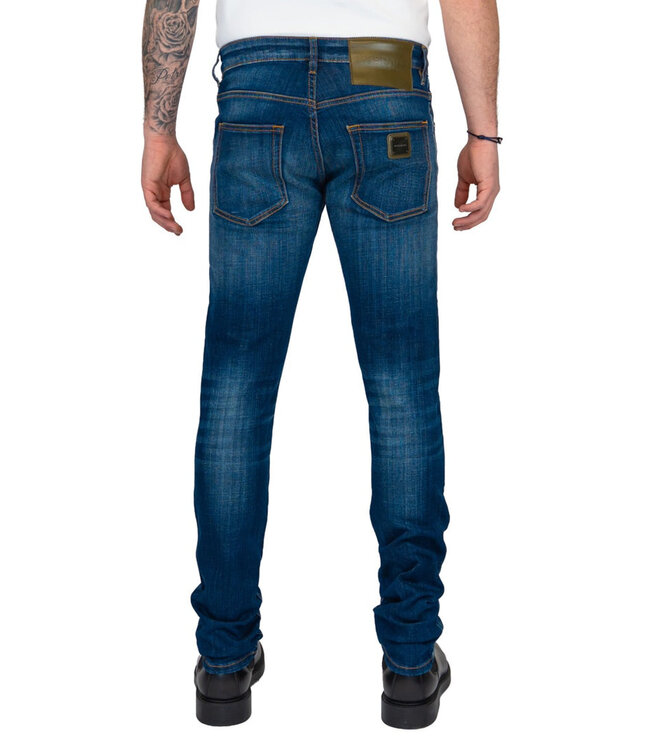 Mybrand Green Essential Jeans-Blue