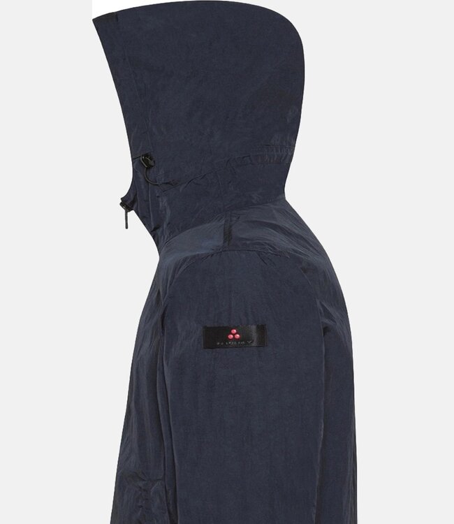 Peuterey Nigle U 01 Lightweight Hooded Jacket- Navy