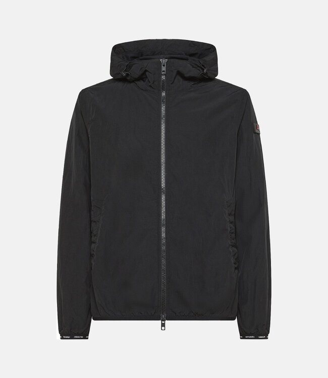 Peuterey Nigle U 01 Lightweight Hooded Jacket- Black
