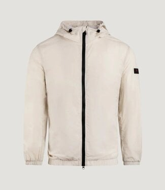 Peuterey Nigle Lightweight Hooded Jacket- Off white
