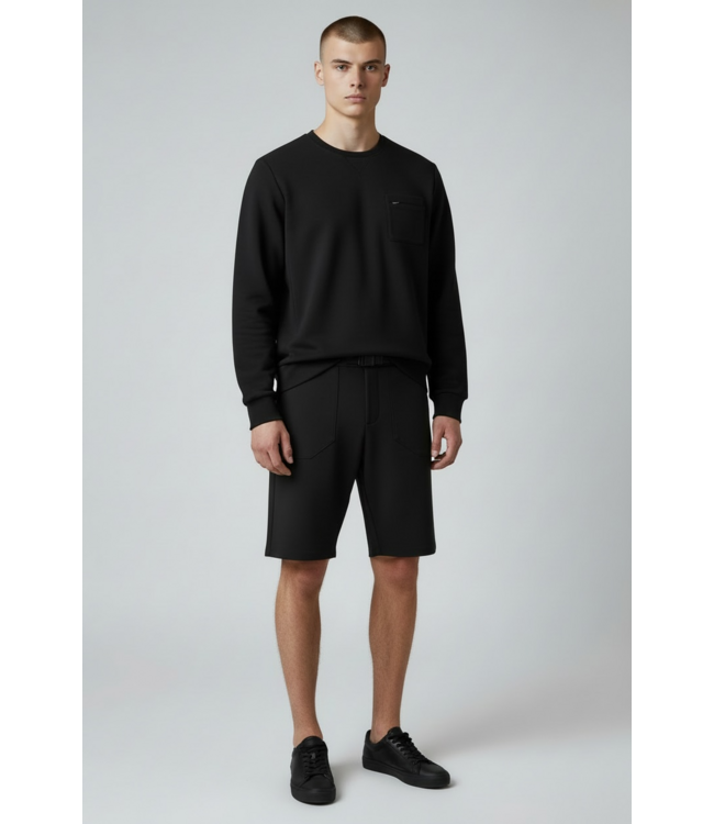 MarkUp Italia Sweater pique-Black