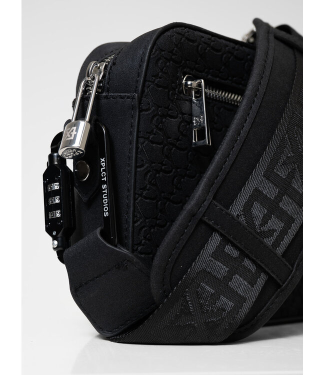 Xplicit Ivory Bag Suede-Black