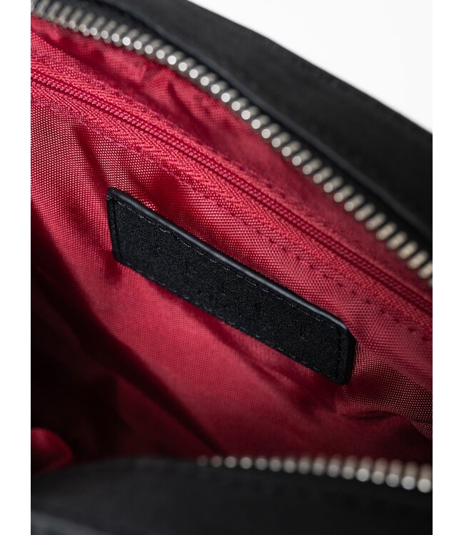 Xplicit Ivory Bag Suede-Black