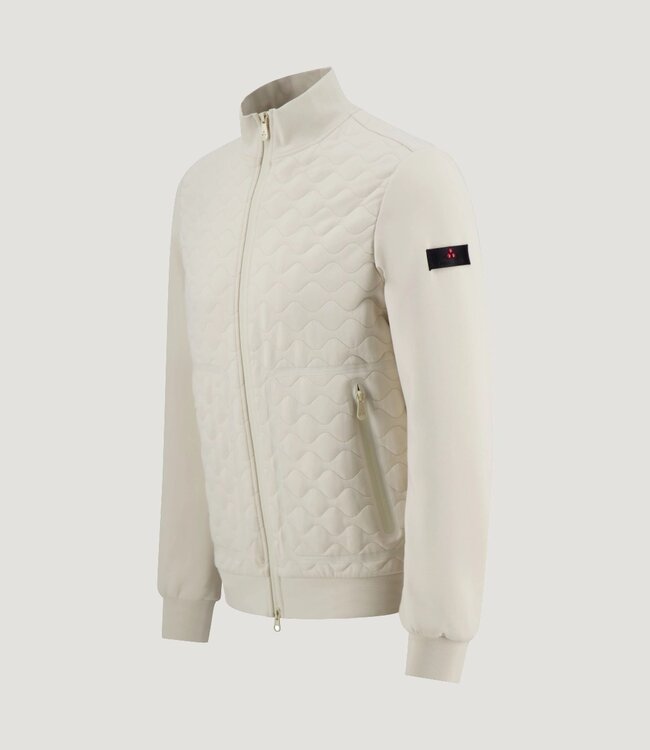Peuterey Kyarr Jacket Quilt patroon-Off white