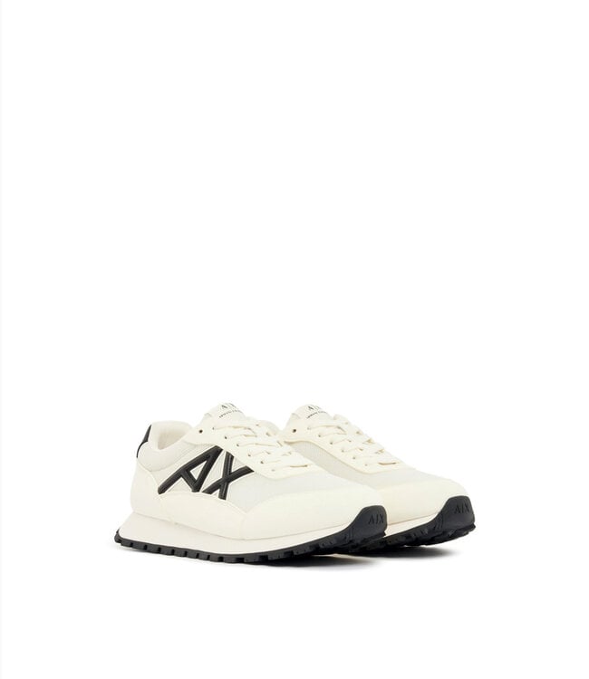 ARMANI EXCHANGE Sneaker Contrast logo-Off white